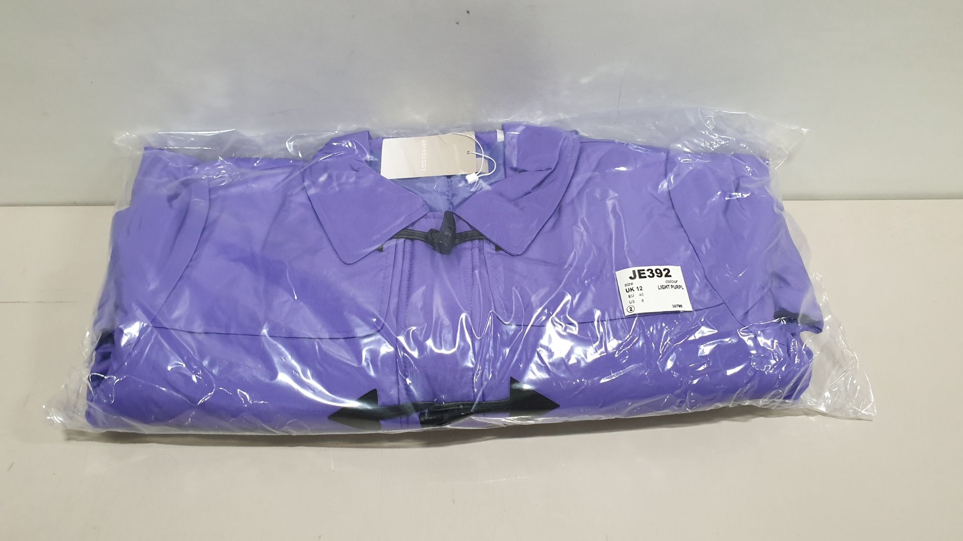 32 X BRAND NEW ANTHOLOGY LIGHT PURPLE JACKET SIZE 12