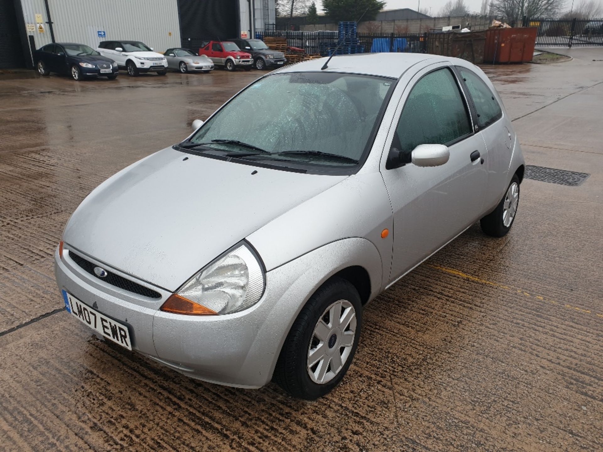 SILVER FORD KA STYLE. Reg : LM07EWR Mileage : 93,510 Details: FIRST REGISTERED 28/6/2007 1297CC - Image 4 of 7