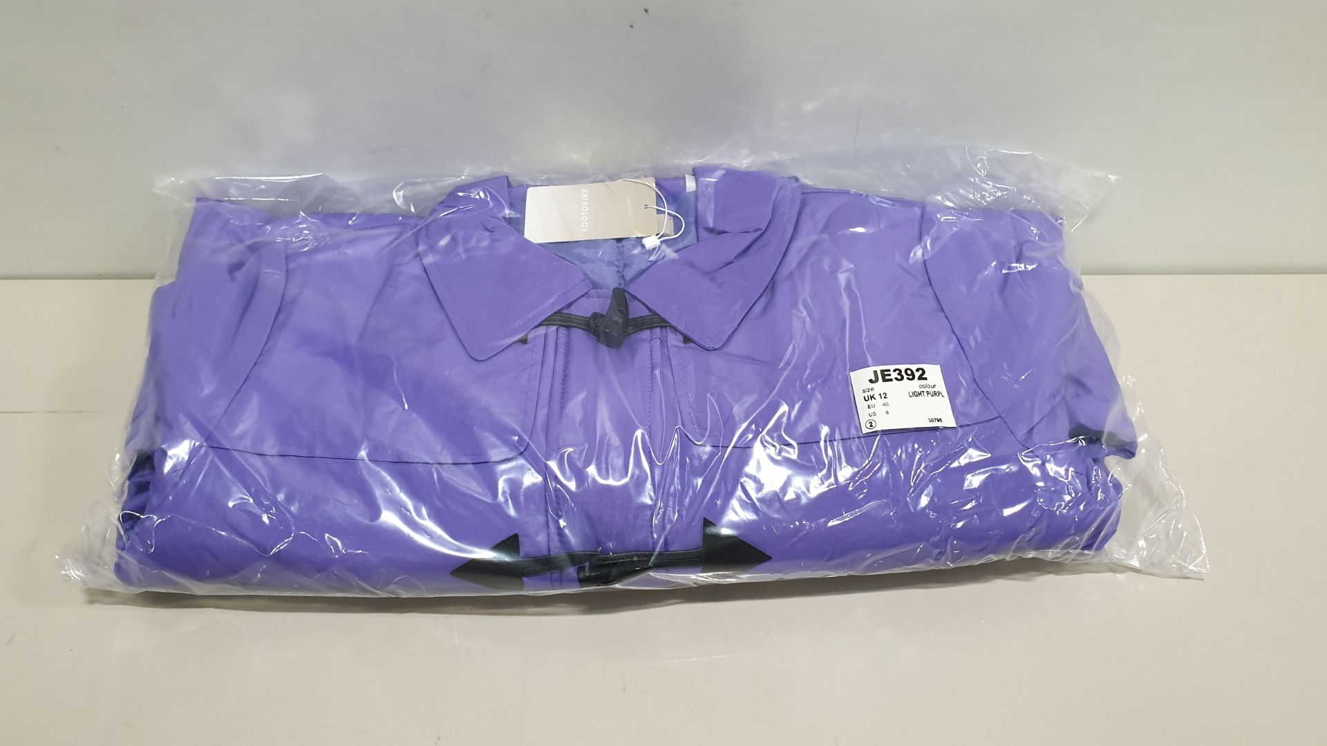 32 X BRAND NEW ANTHOLOGY LIGHT PURPLE JACKET SIZE 12