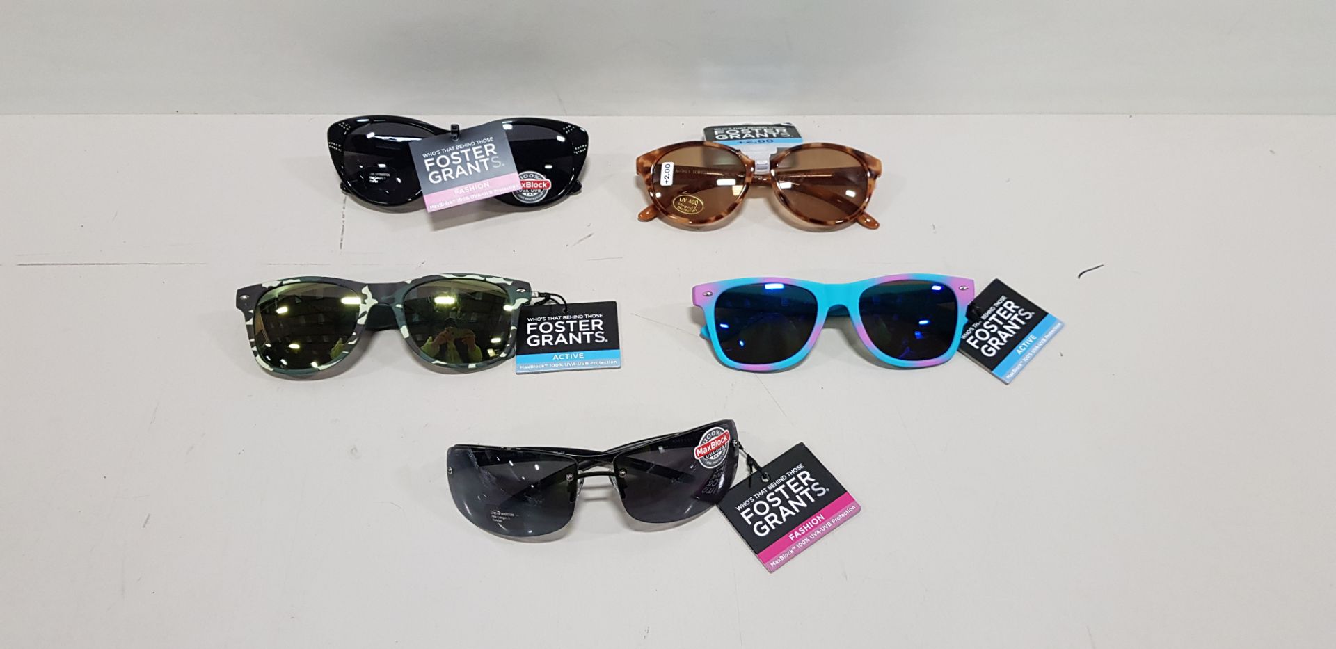 UV Protection Sunglasses Foster Grant Sunglasses Bulk Lot 36