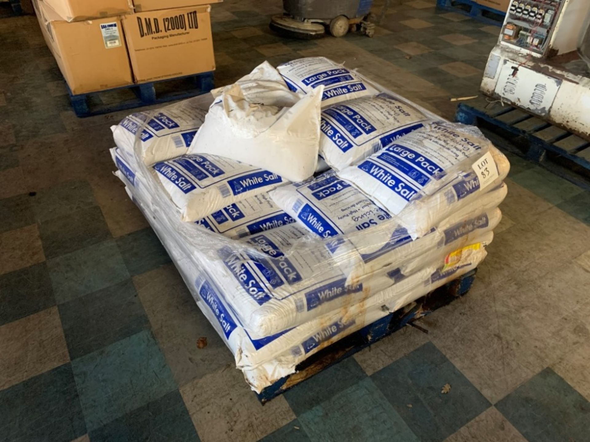 Bags of ground salt (Approx. 24 bags)