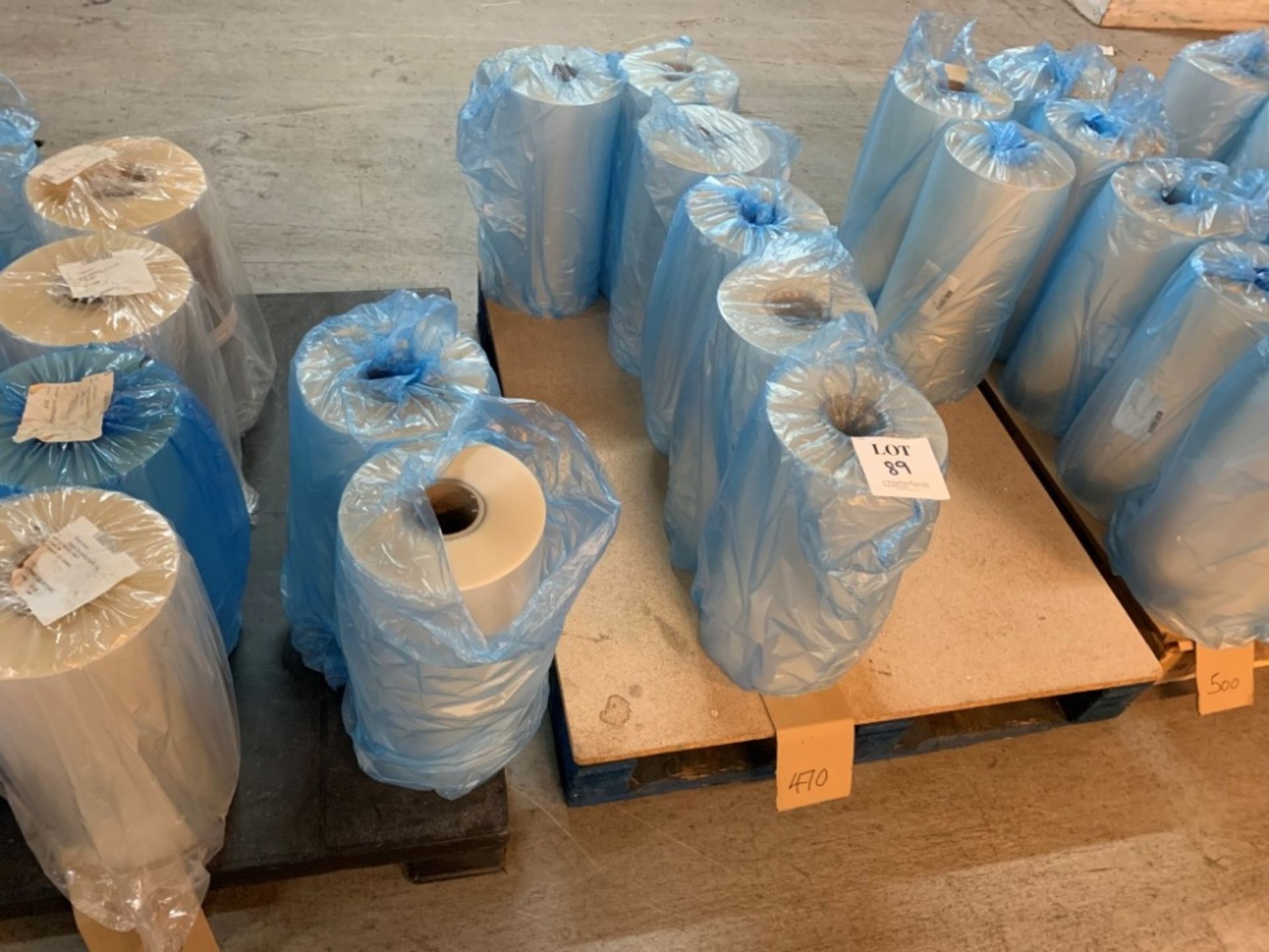 5 - pallets of heat seal packaging 270 - 530 - Image 2 of 2