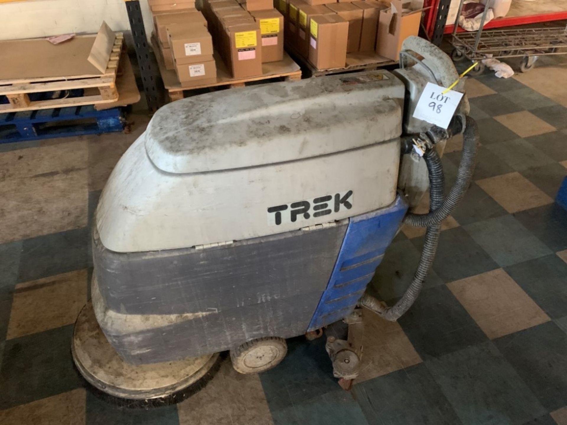 Trek floor cleaner and charger