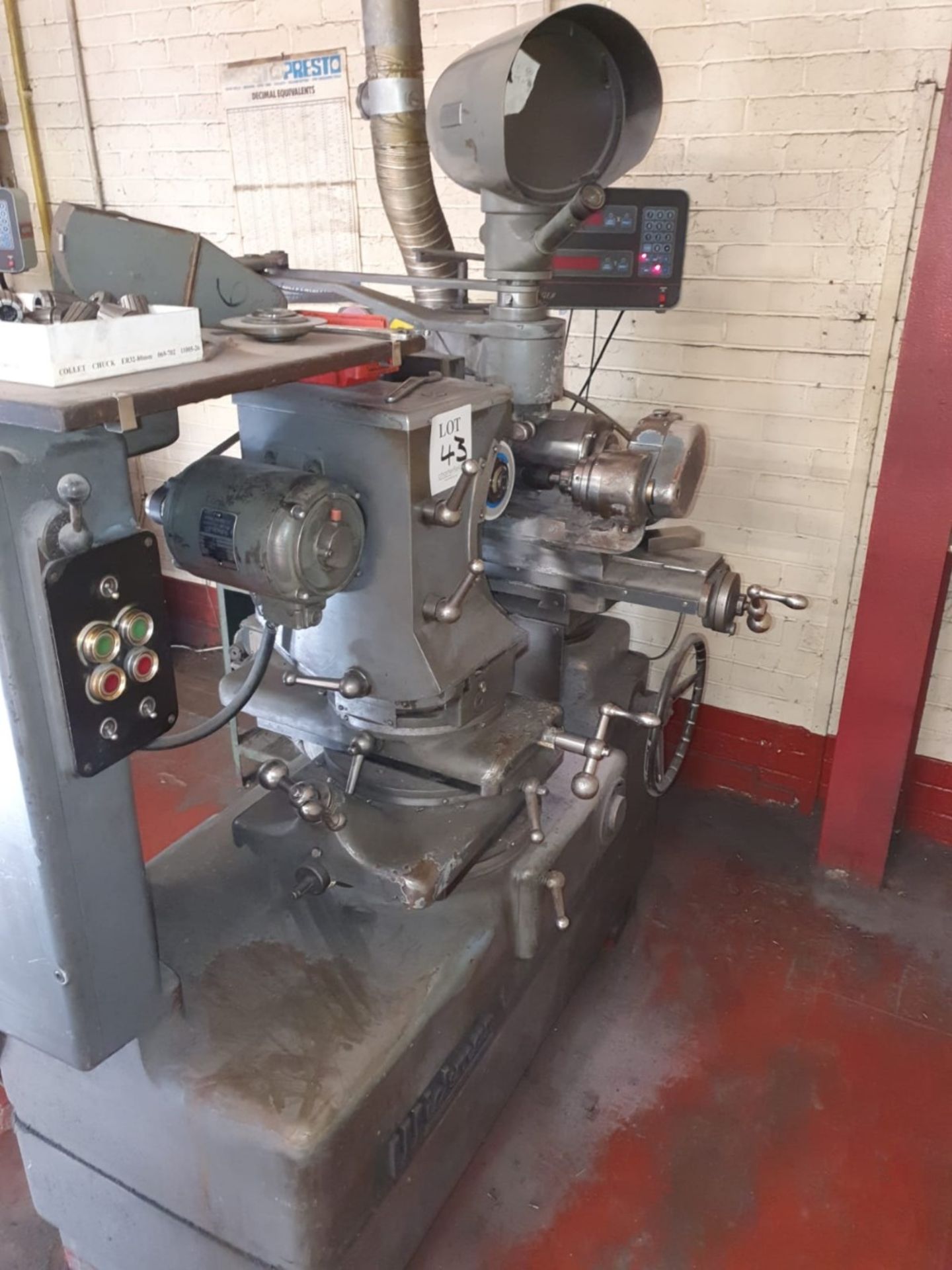 Wickman optical profile grinder