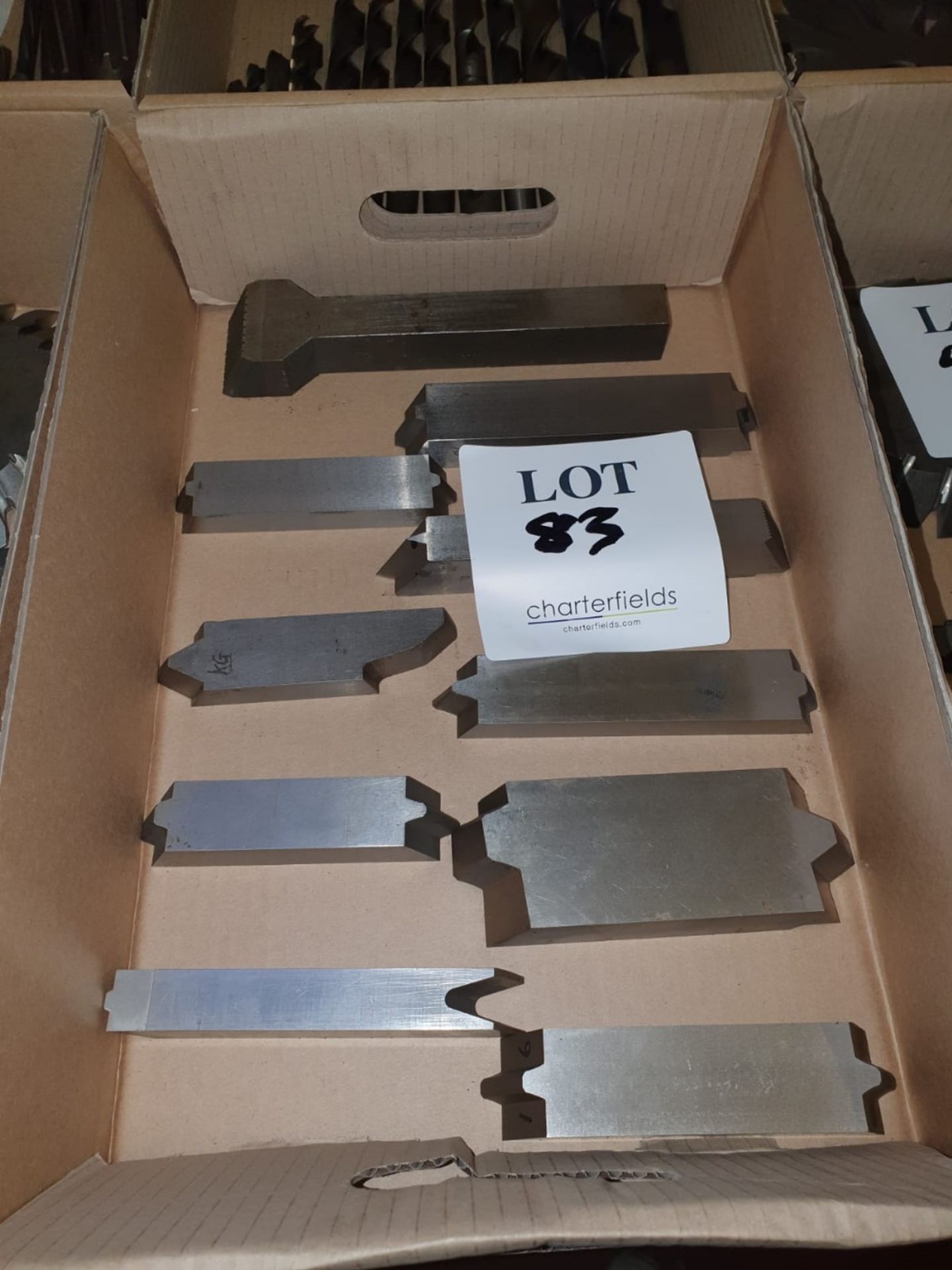 Box of high speed tool steel