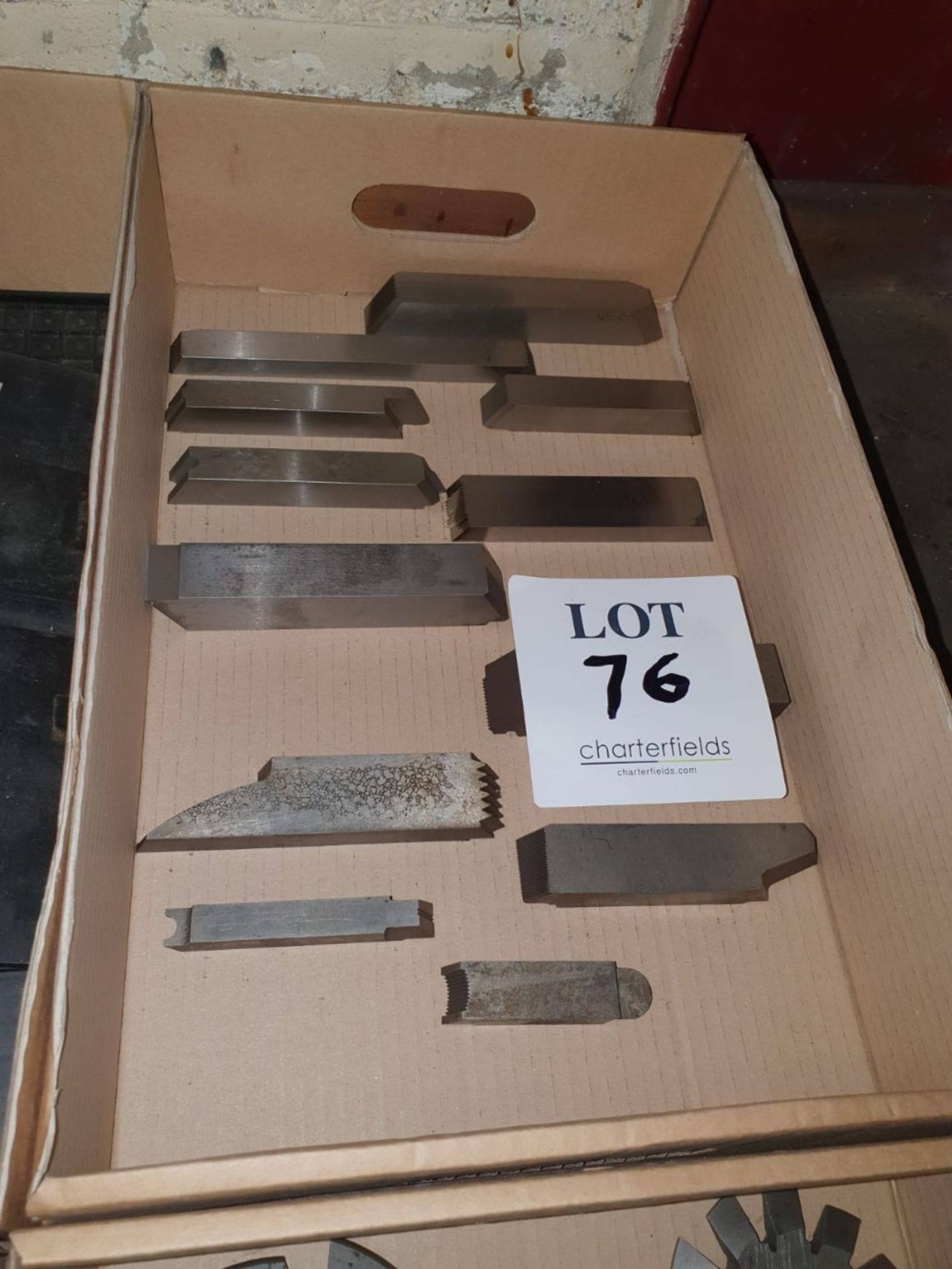 Box of high speed tool steel