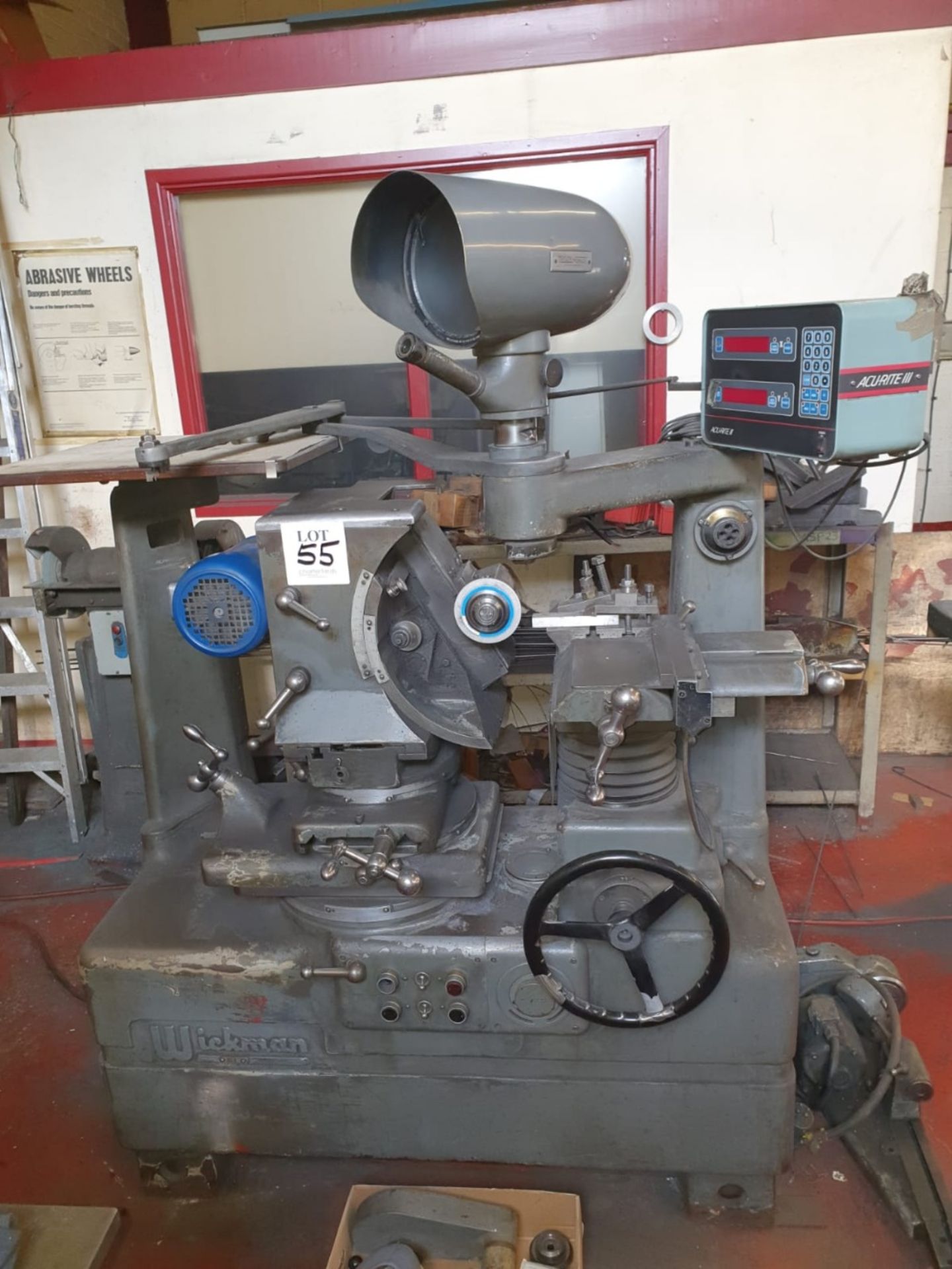 Wickman optical profile grinder