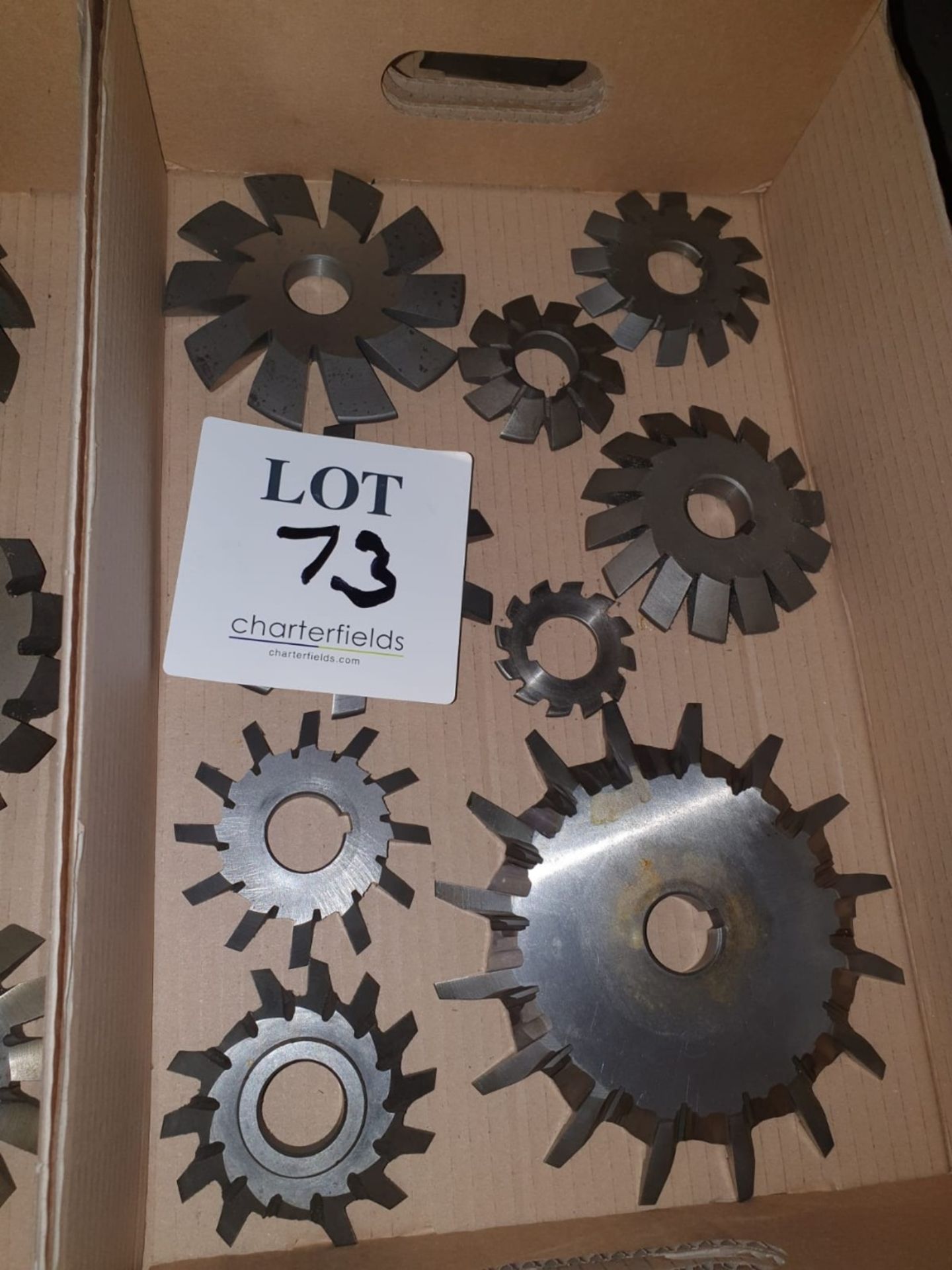 Box of cutting wheels