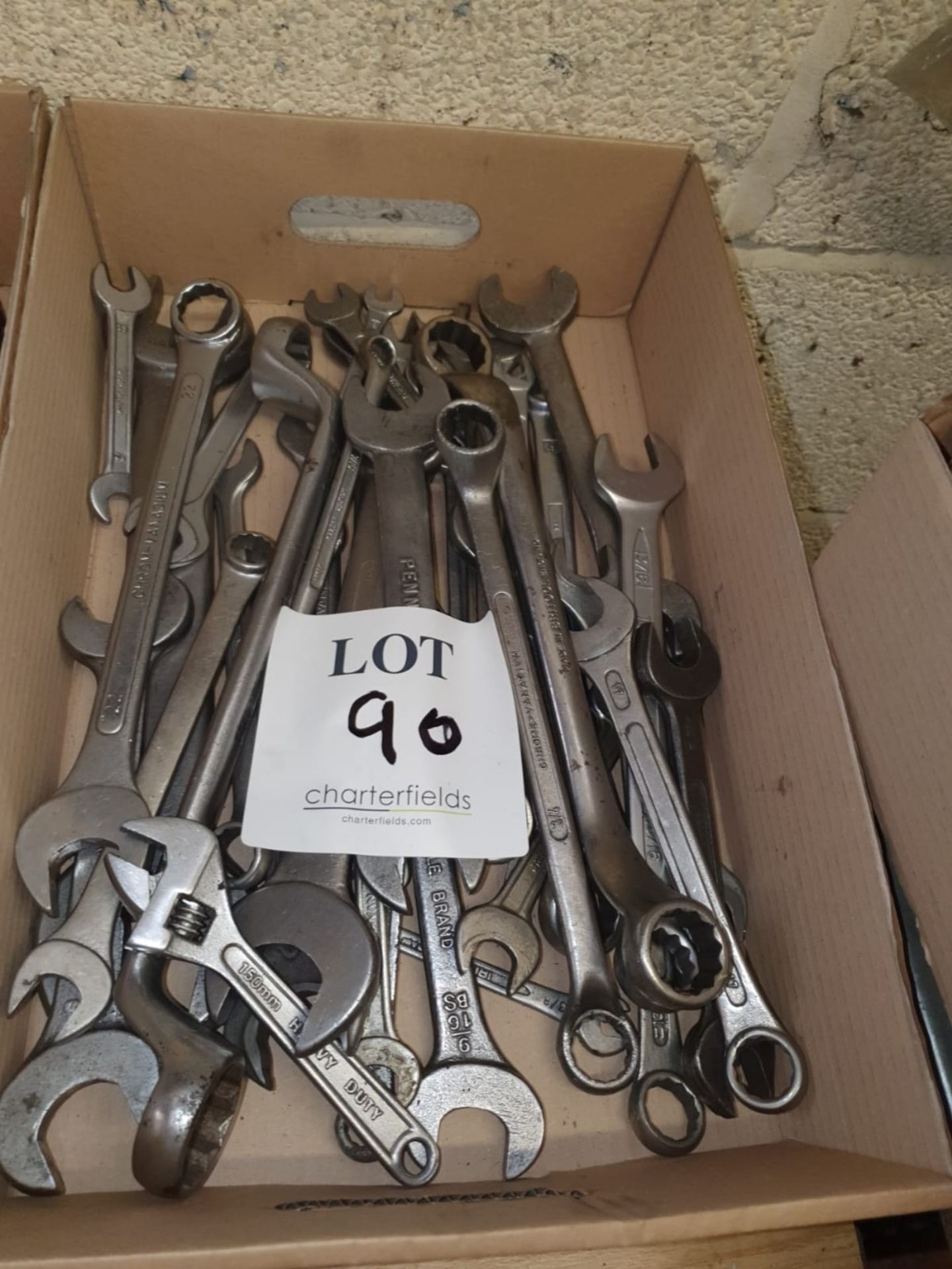 Box of spanners