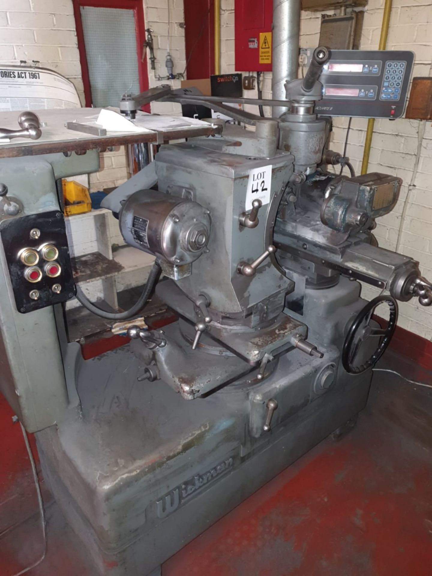 Wickman optical profile grinder