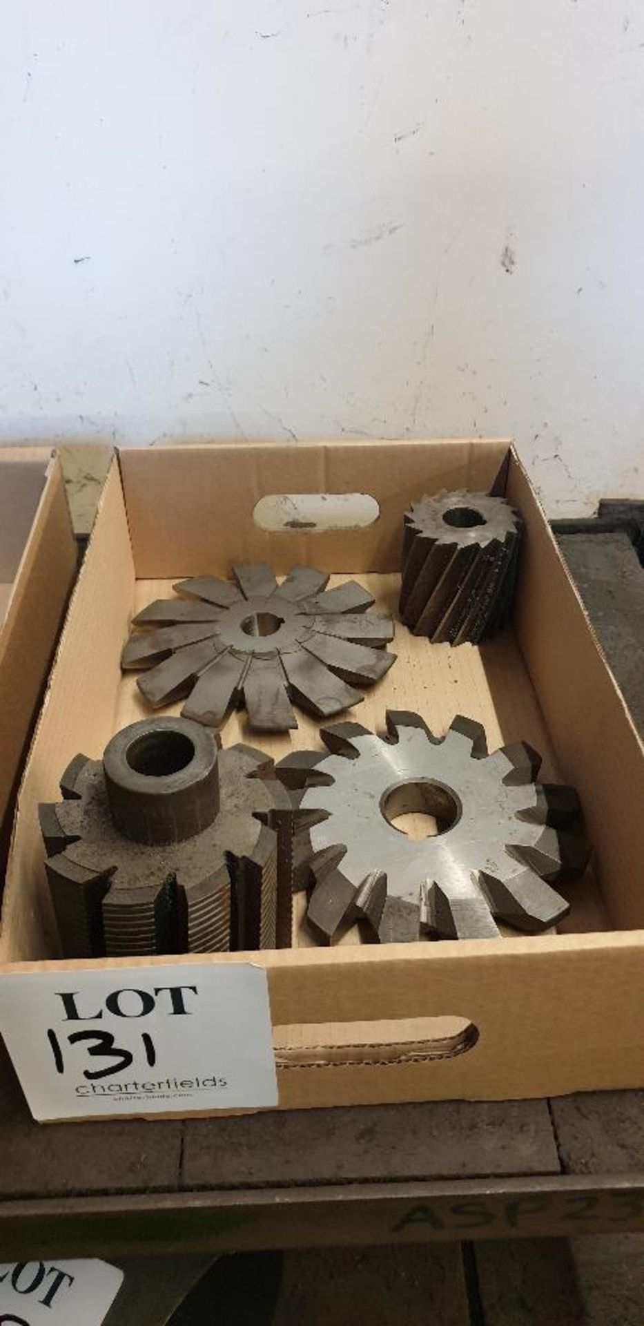 Box of 4 - milling cutters