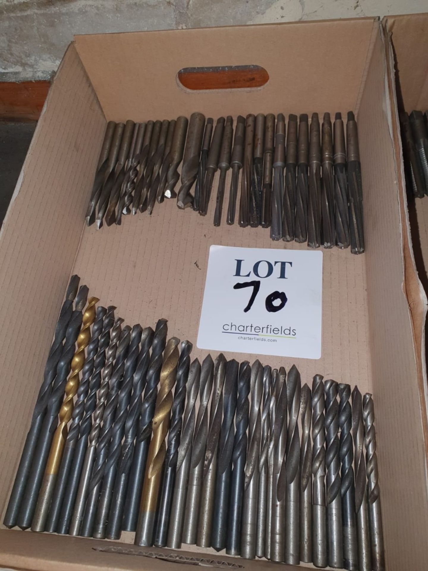 Box of twist drills and reamers