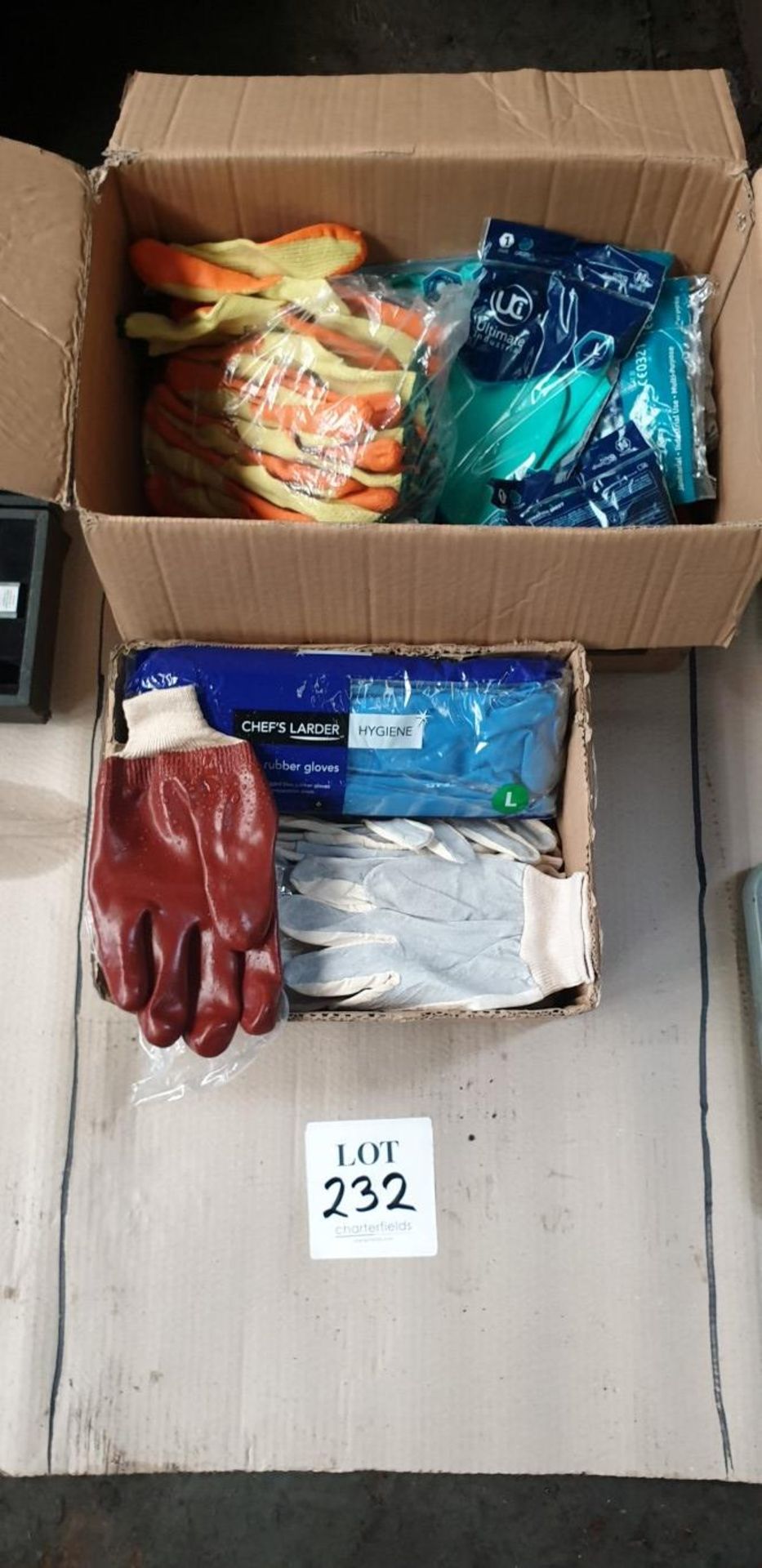 2 - Boxes of gloves