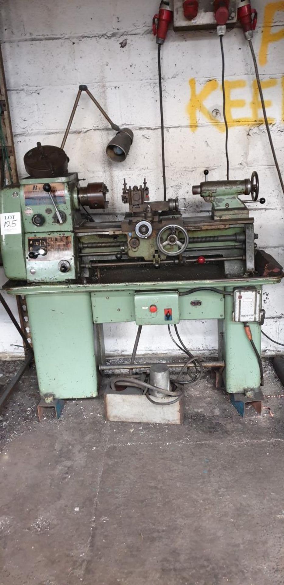 Colchester Bantam centre lathe (3-phase) (Method statement and risk assessment required prior to