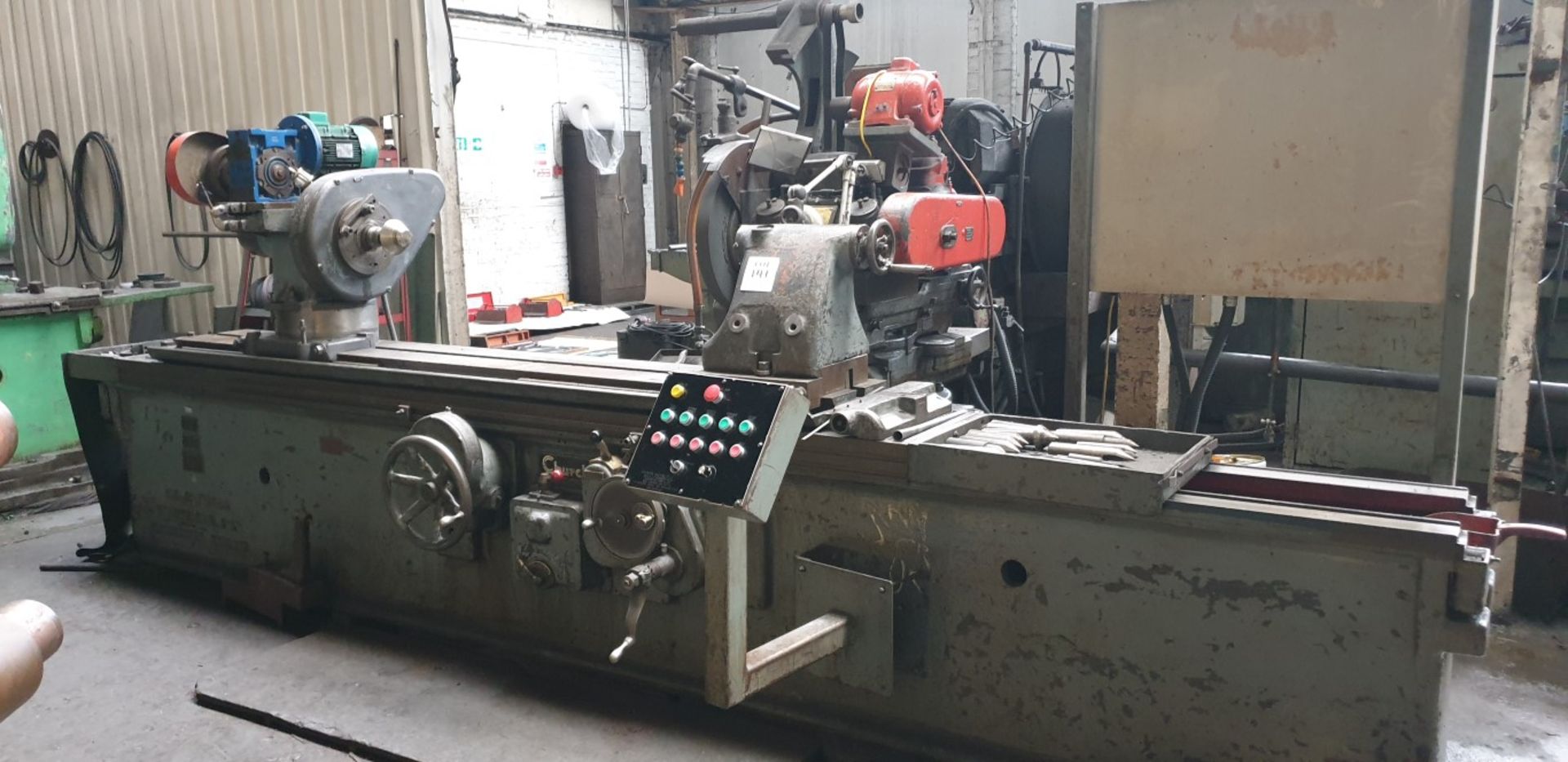 Churchill universal grinder; 30" swing x 72" centres (Method statement and risk assessment