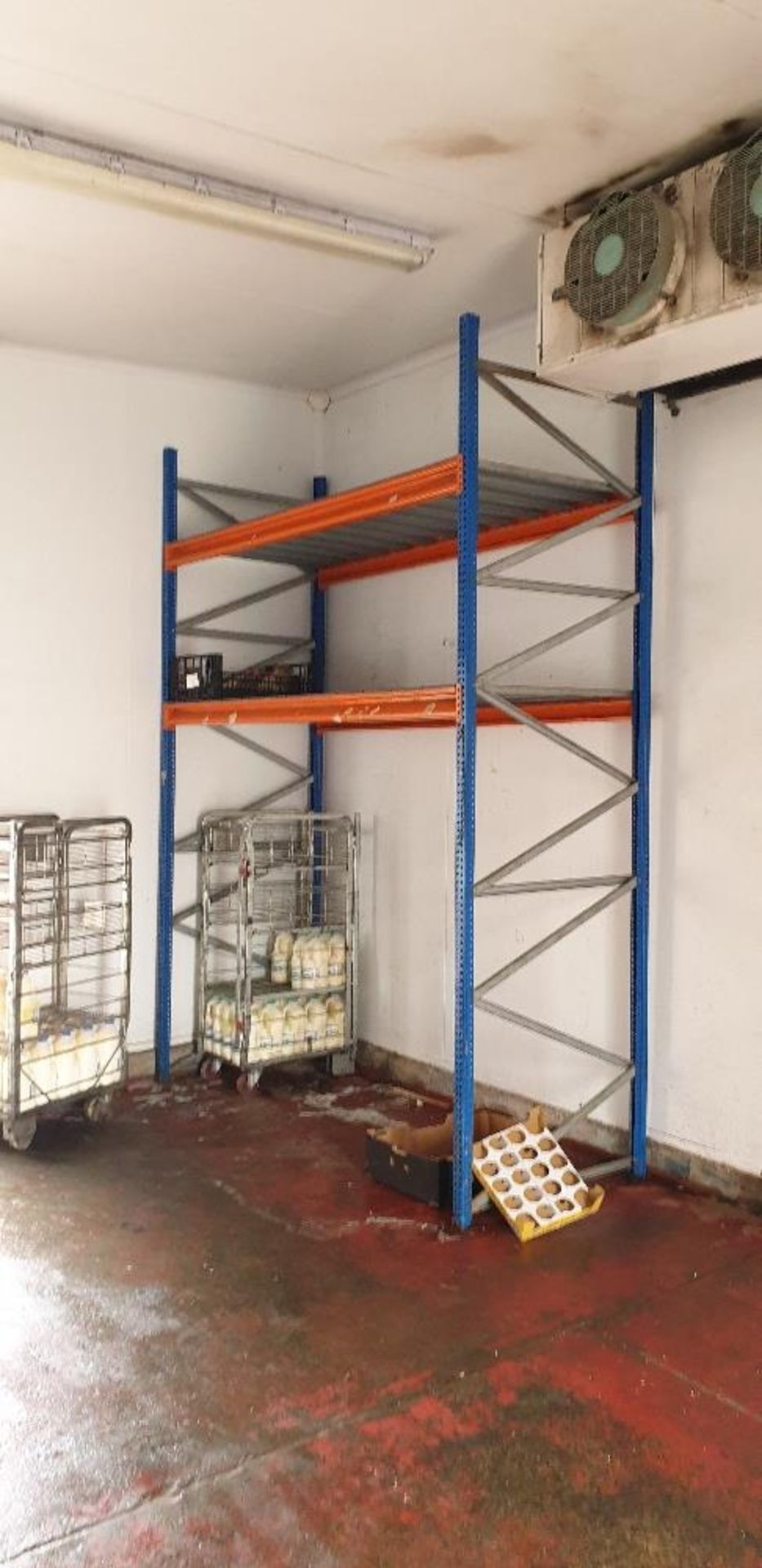 4 - Bays of pallet racking with steel panel shelving - Image 3 of 4