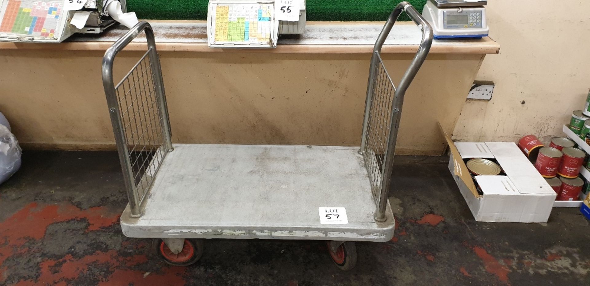 4-wheeled trolley