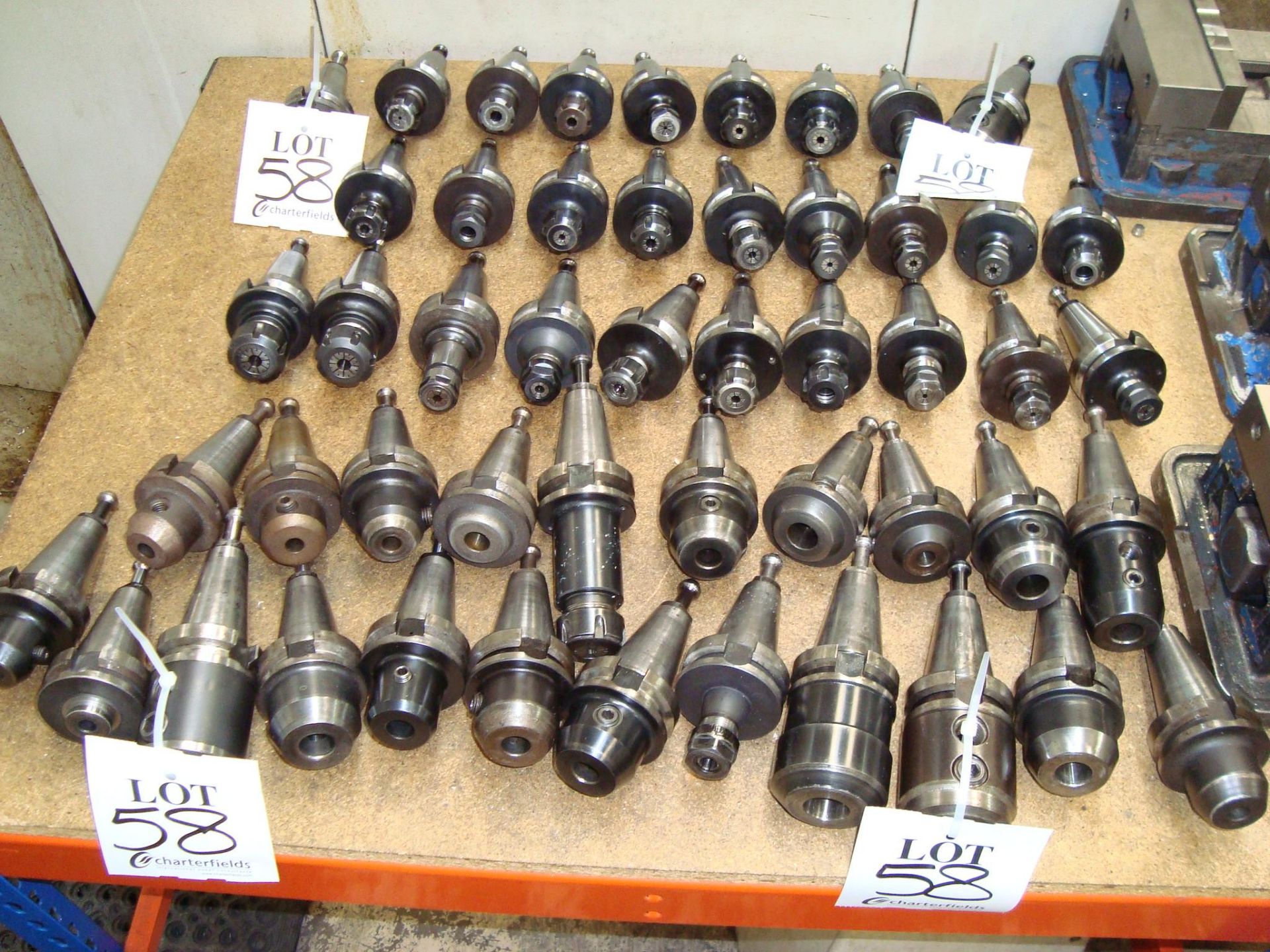 A quantity of approx 50 machine tool collet chucks, as lotted - Image 2 of 2