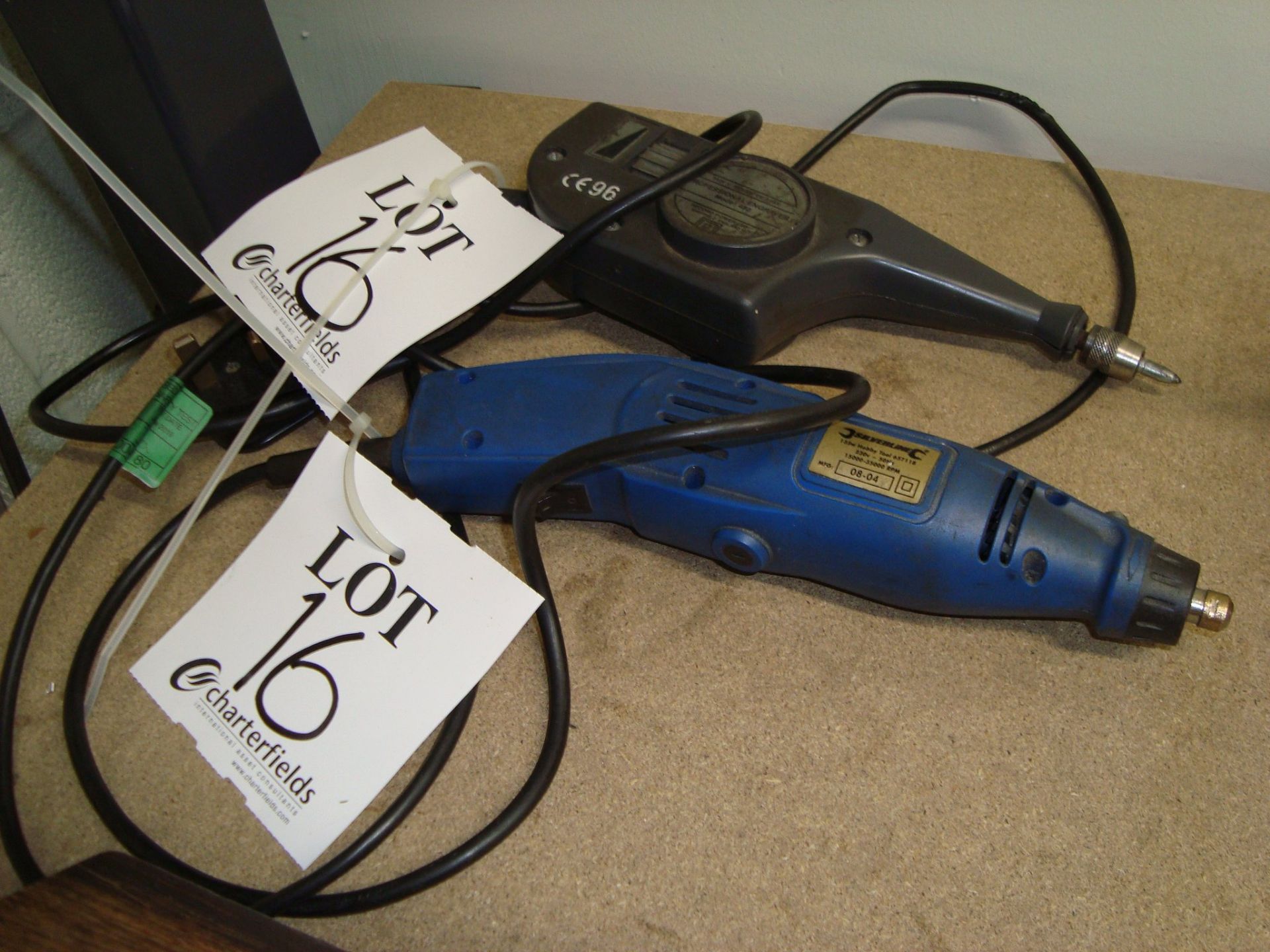 Two 240V single phase engraving tools