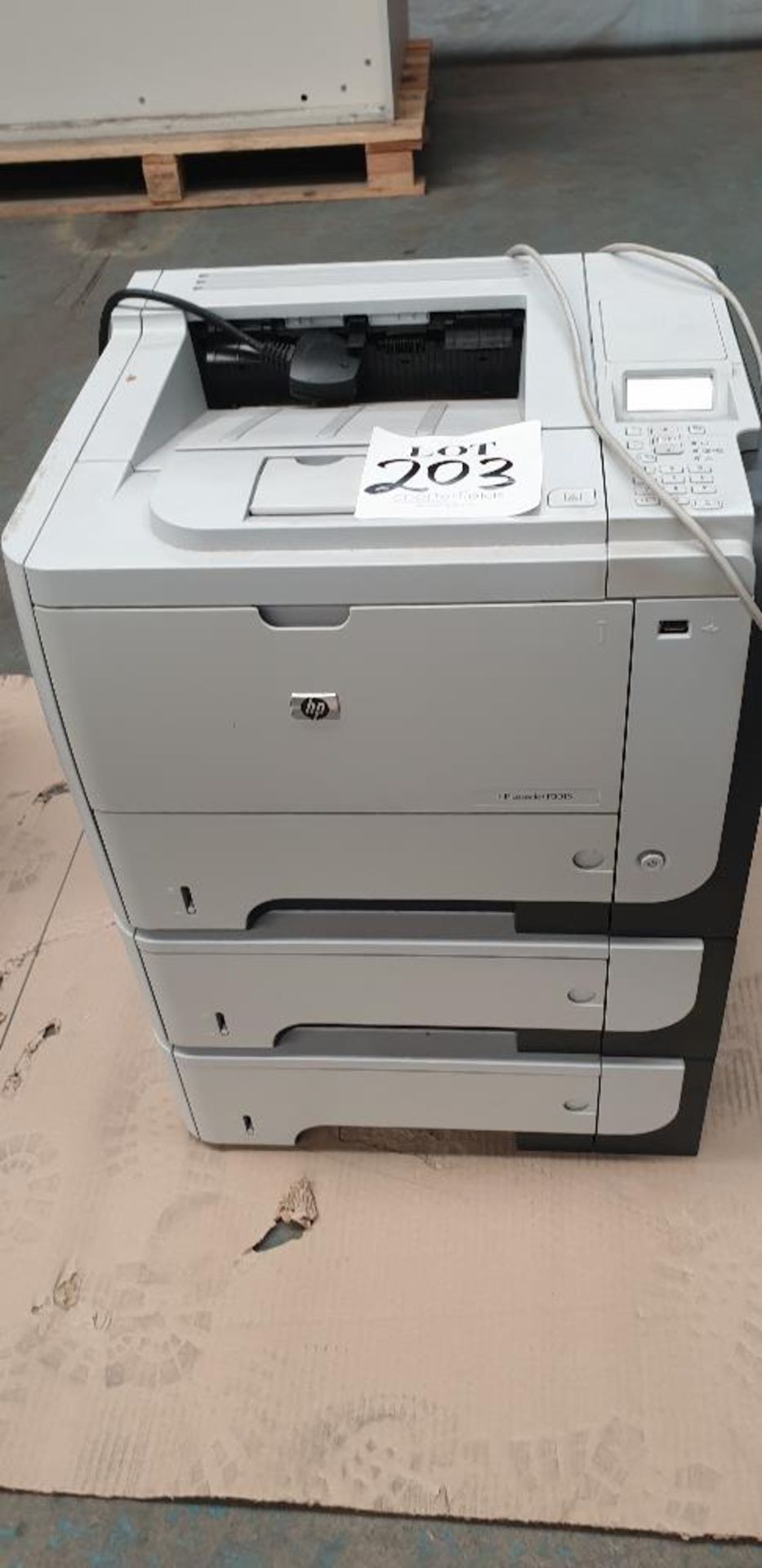 HP LaserJet P3015 printer