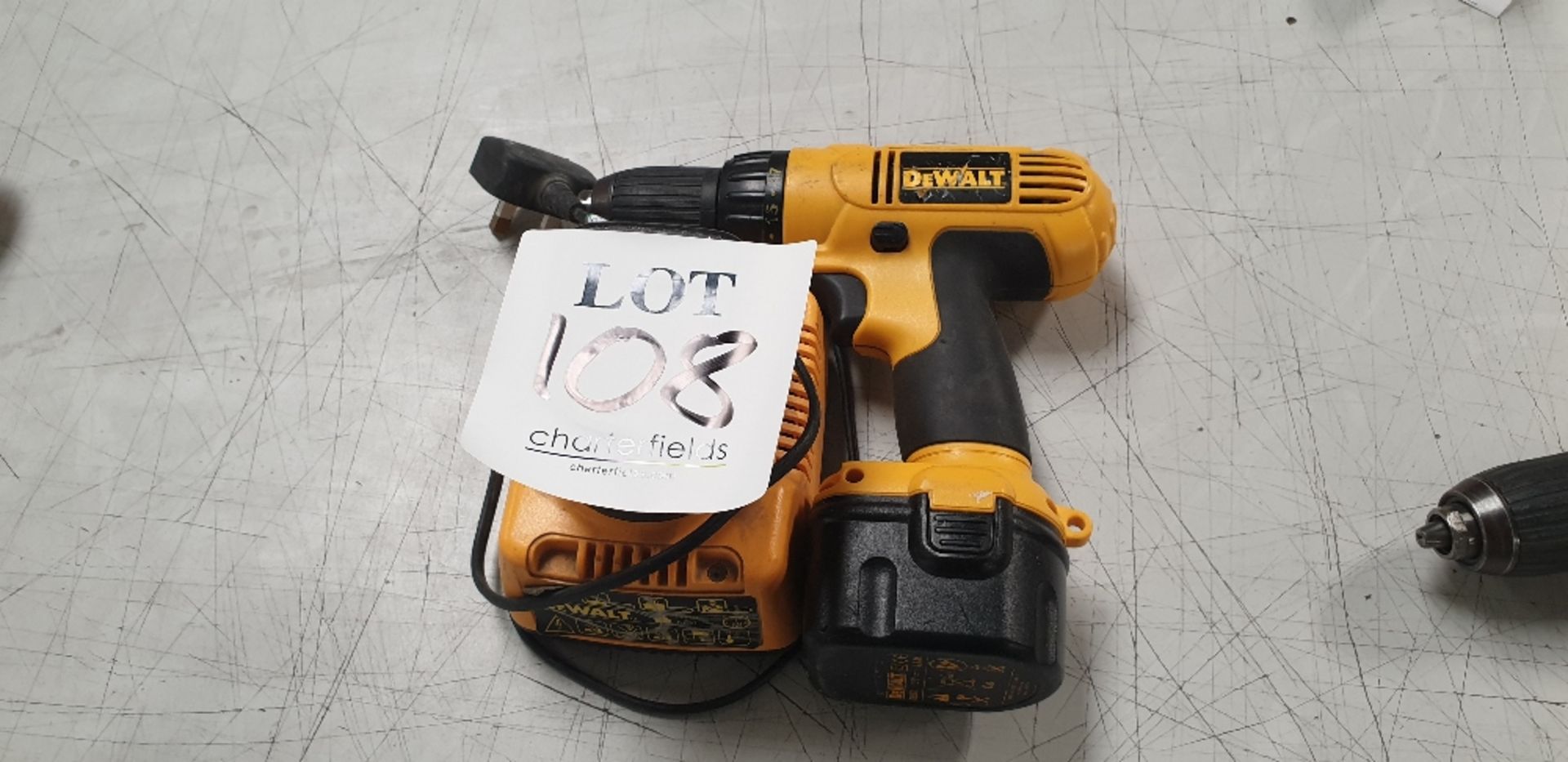 Dewalt DC756 battery drill and charger