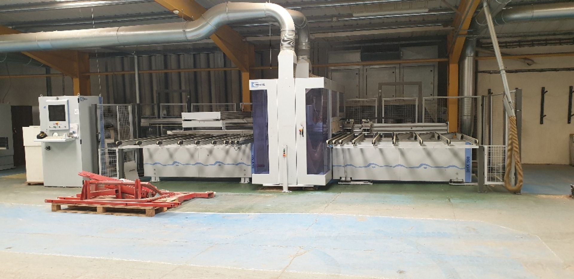 Weeke Optimat BHX 500 CNC machining centre. Serial No. 0-250-17-2078. Year of manufacture 2012.