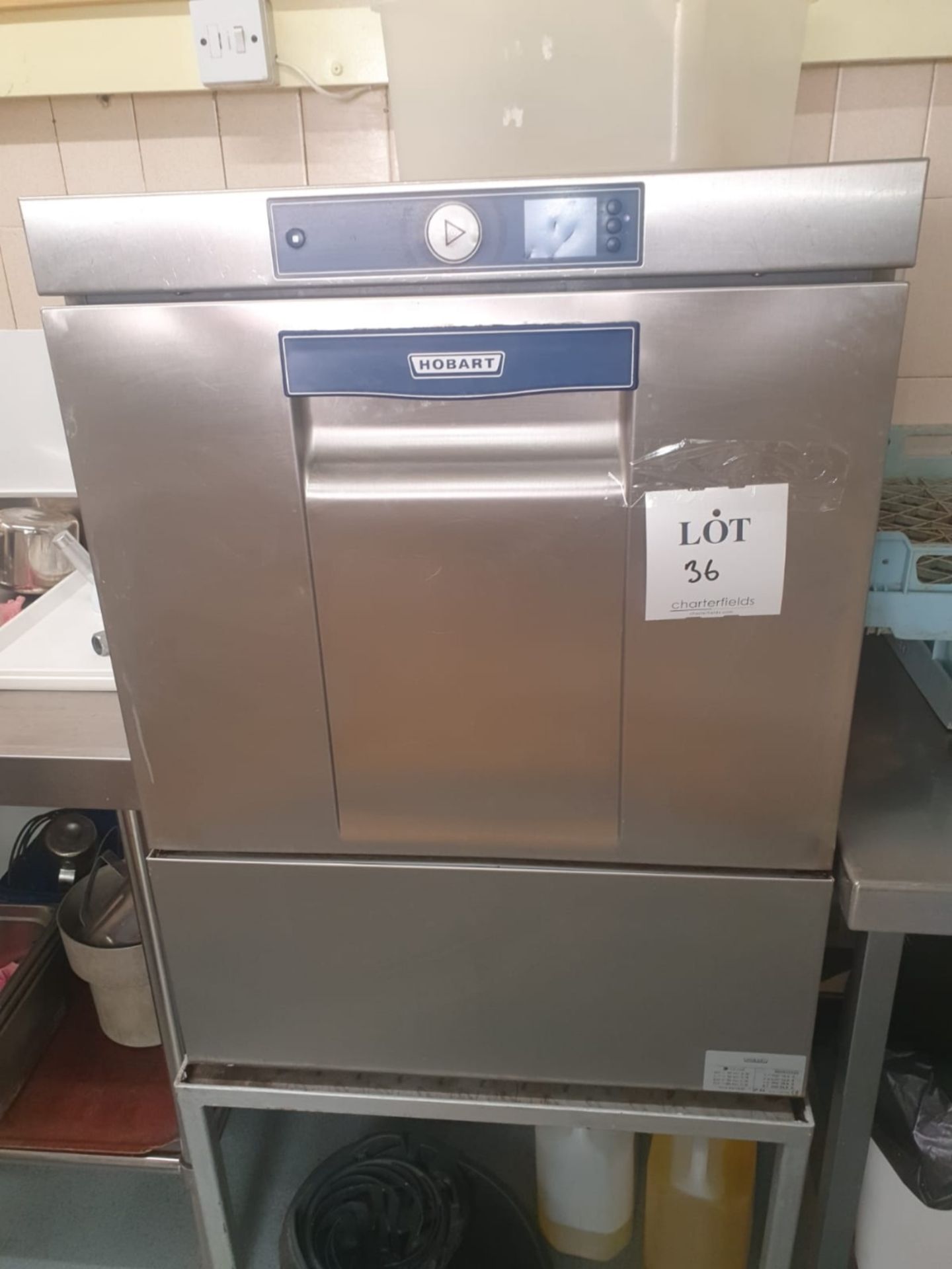 Hobart commercial dishwasher