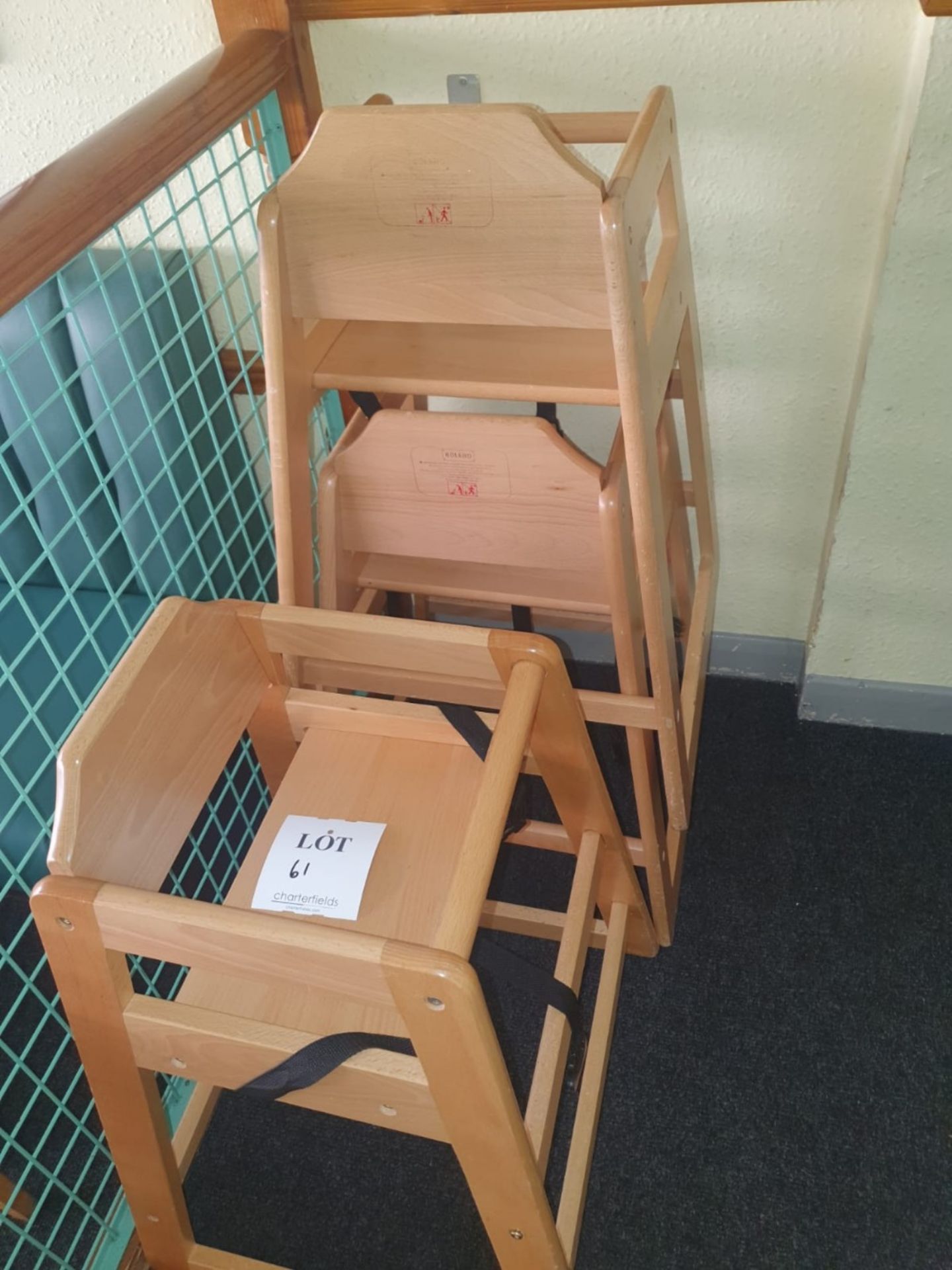 6 - high chairs