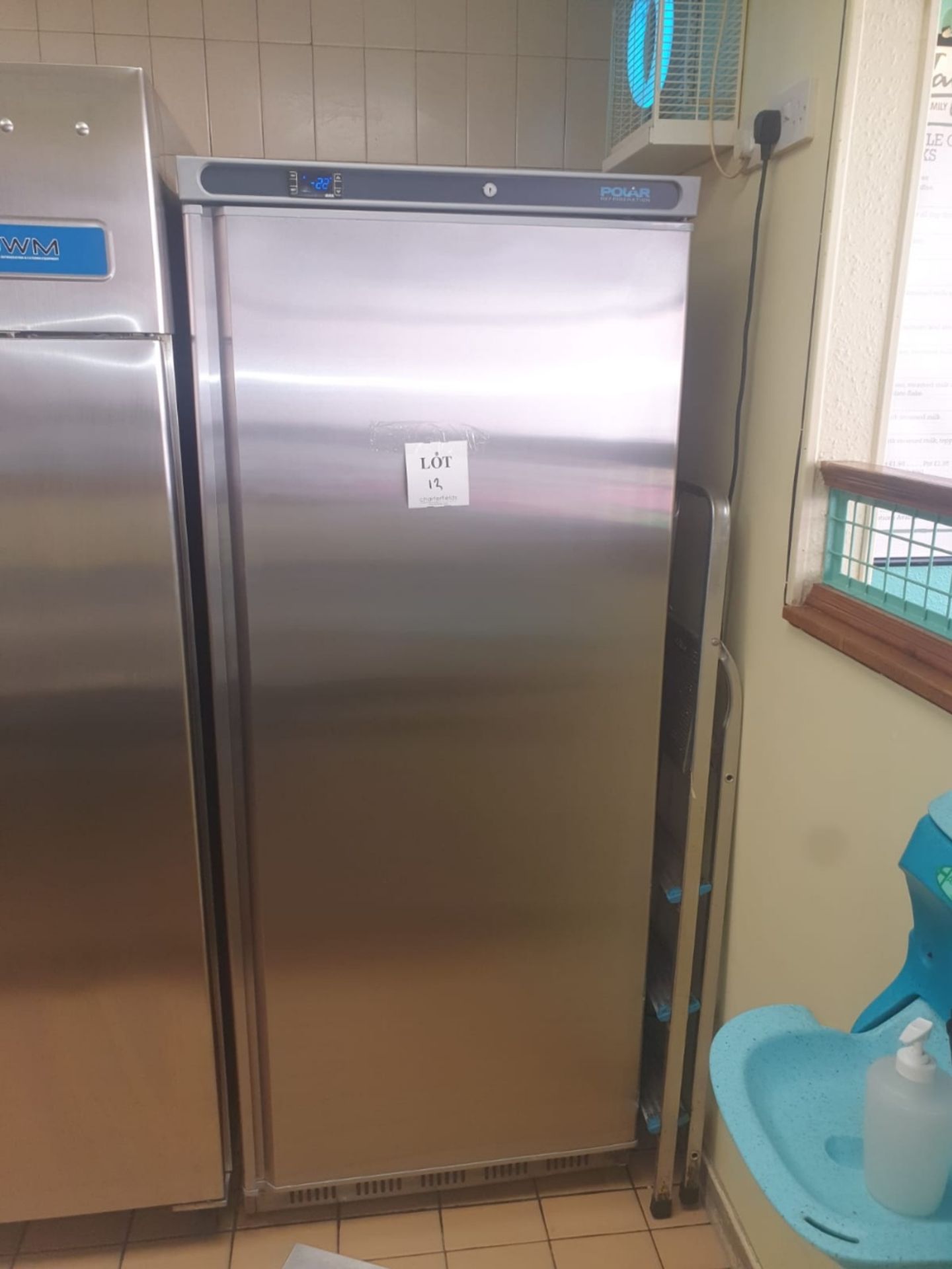 Polar refrigeration stainless steel freezer