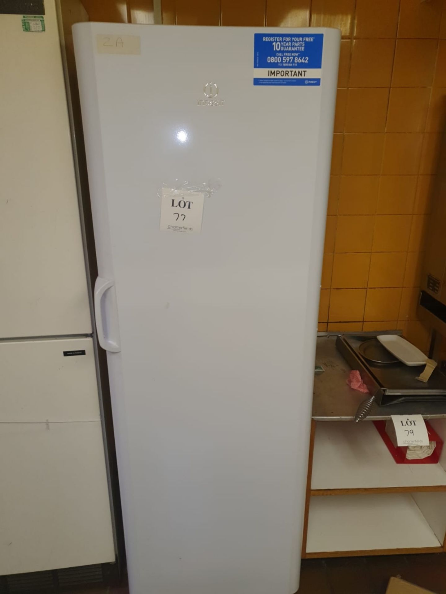 Indesit fridge NB: This item is located on the 3rd floor of the Building with no lift access