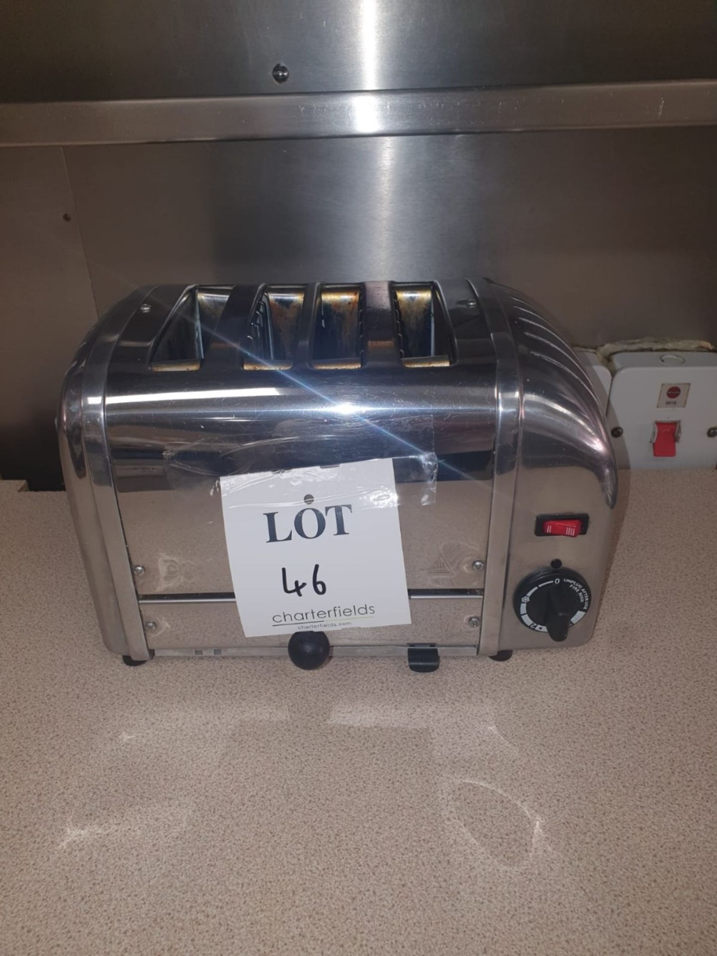 Dualit 4 slice toaster