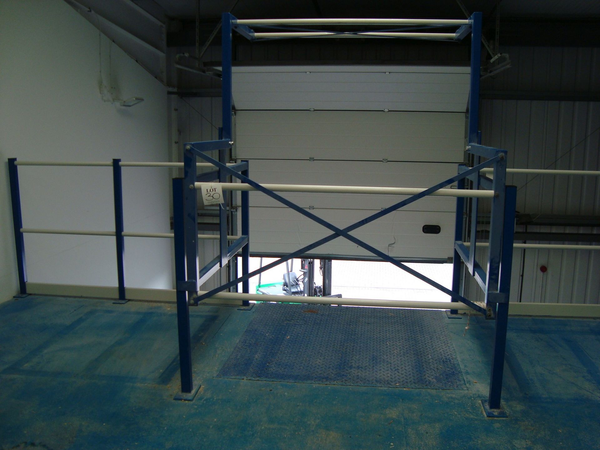 A steel framed mezzanine floor structure, approximately 13x7m, with two insulated cold room - Image 14 of 19