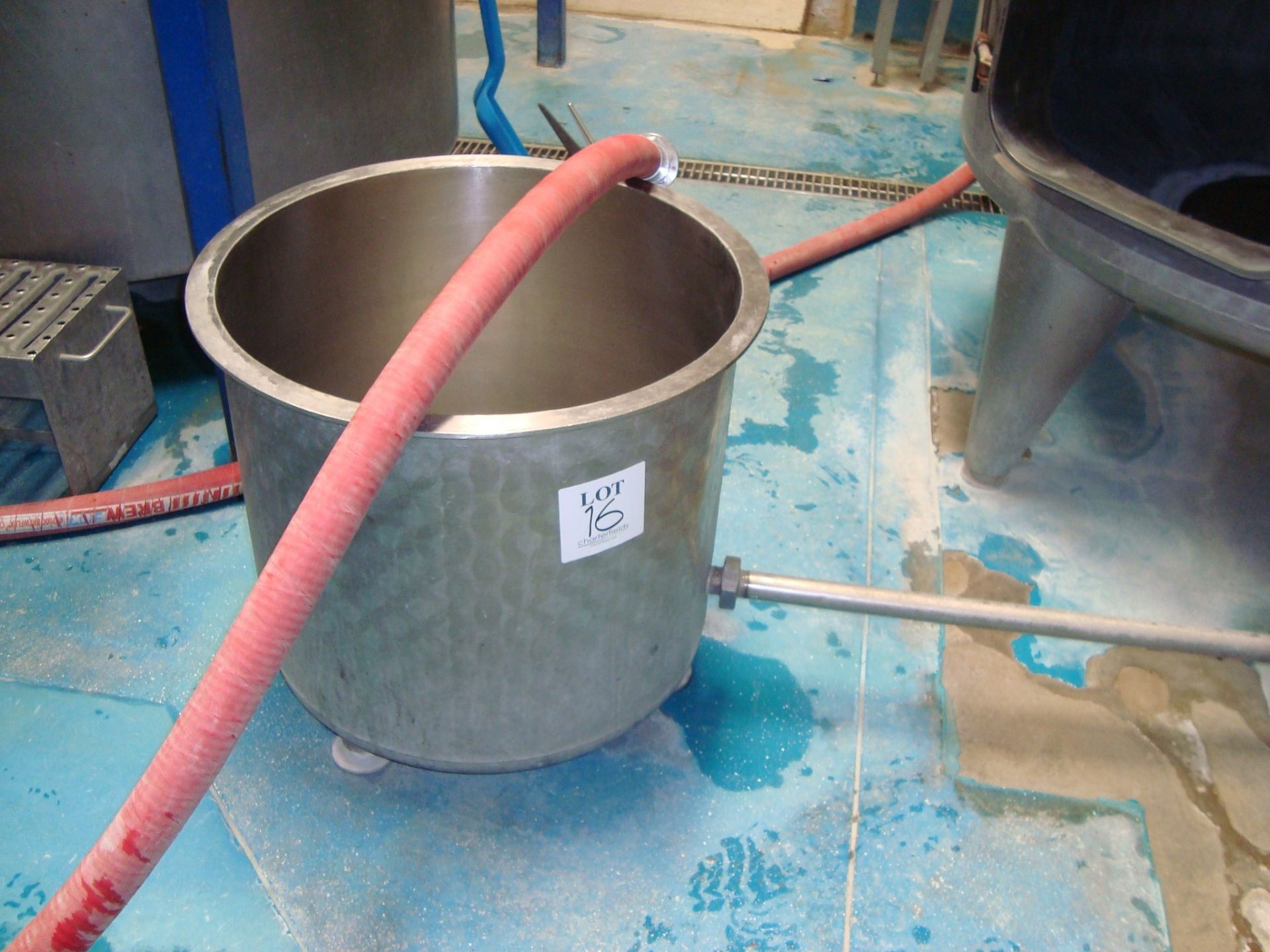 A Moeschle 2,000L copper (steam heated) Serial number 21206, with stainless steel underback tank - Image 3 of 3