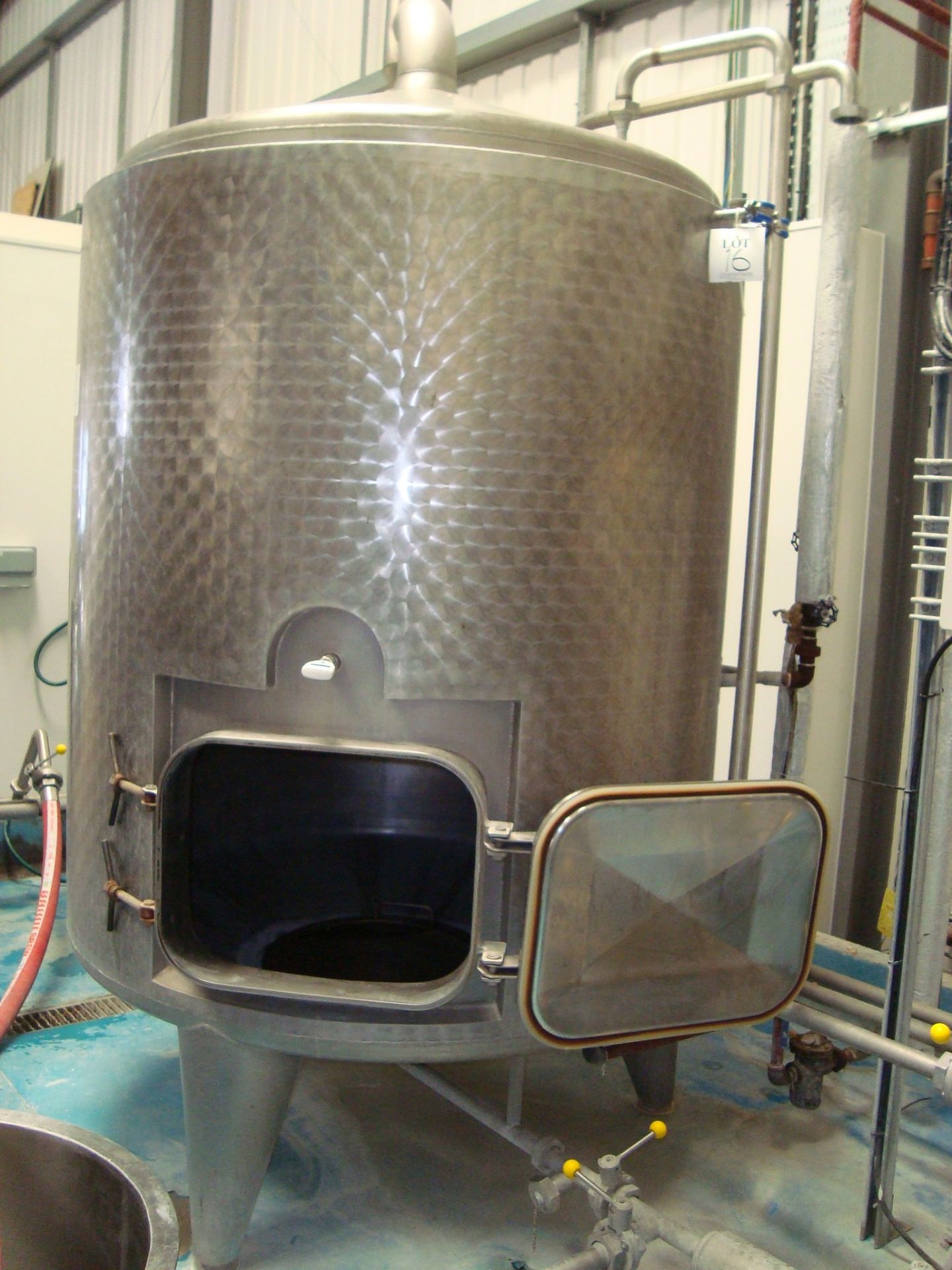 A Moeschle 2,000L copper (steam heated) Serial number 21206, with stainless steel underback tank - Image 2 of 3
