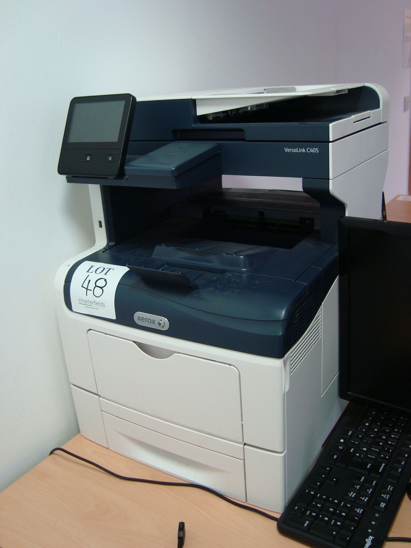 The office electronic equipment including Xerox Versalink C405 multi-function printer, Brewman - Image 4 of 5