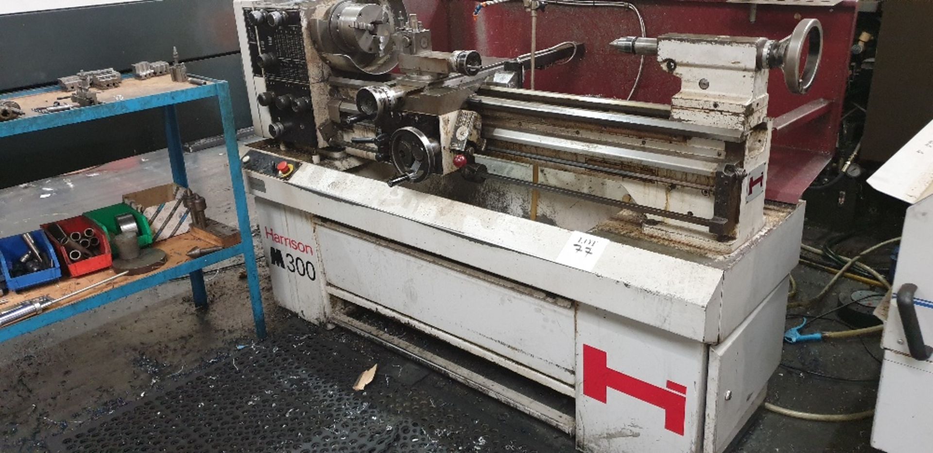 Harrison M300 gap bed centre lathe 230mm swing 1000mm between centres with Acu-Rite digital
