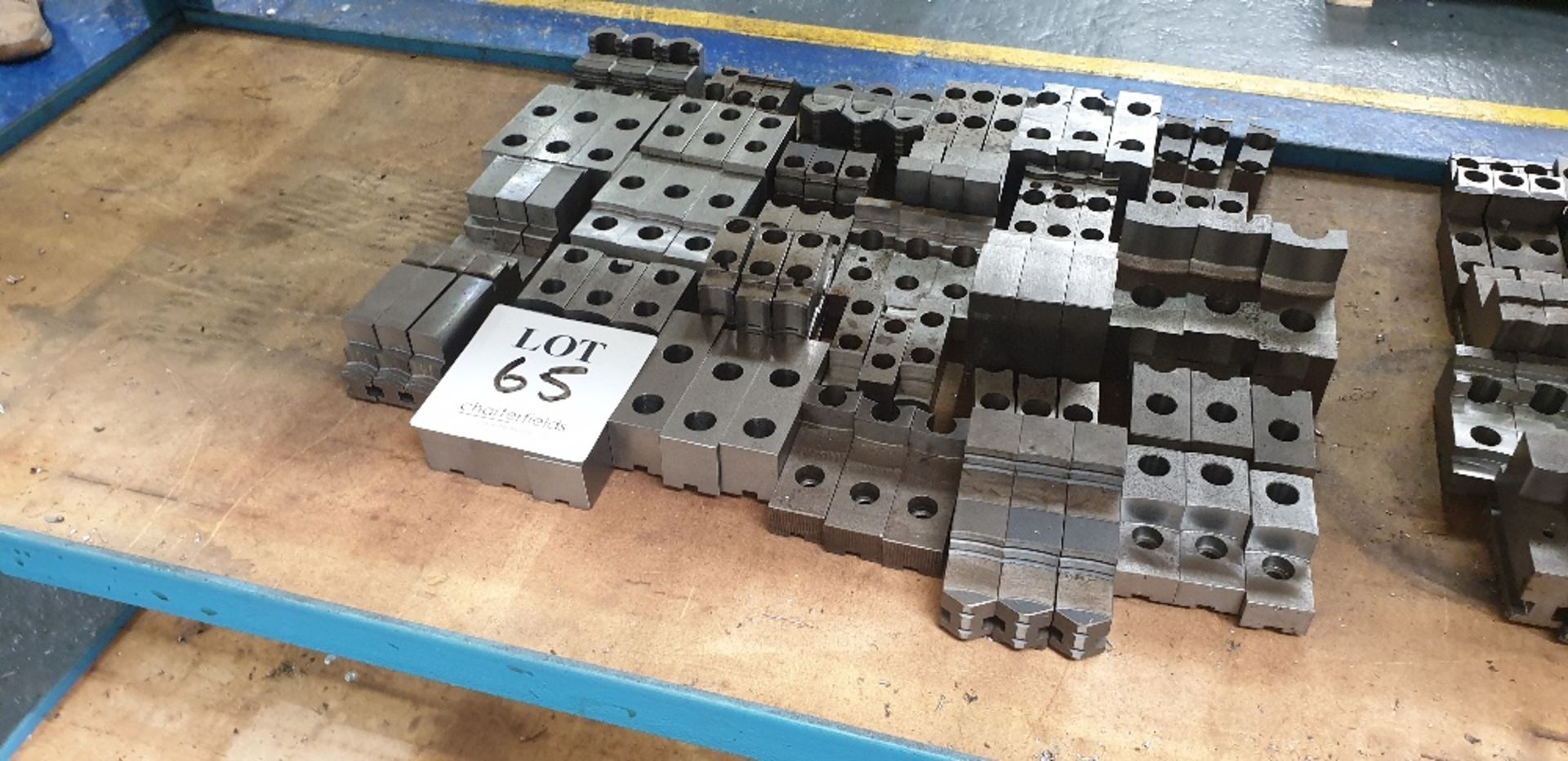 30 - various 3 jaw chuck soft jaws