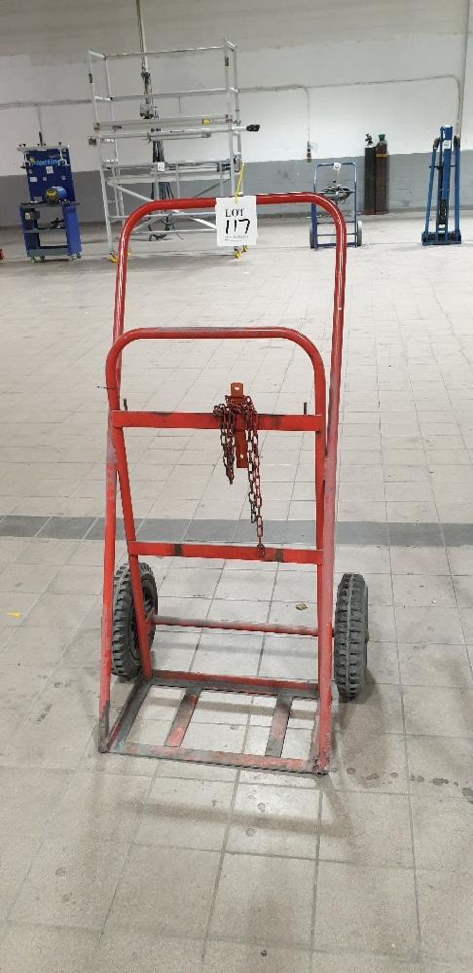 Double bottle trolley