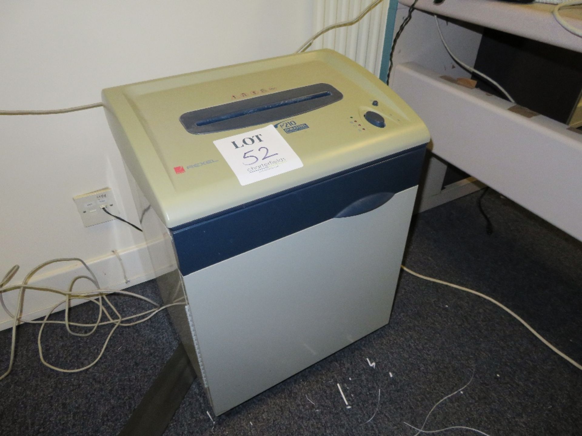 Rexel Model P210 Paper Shredder