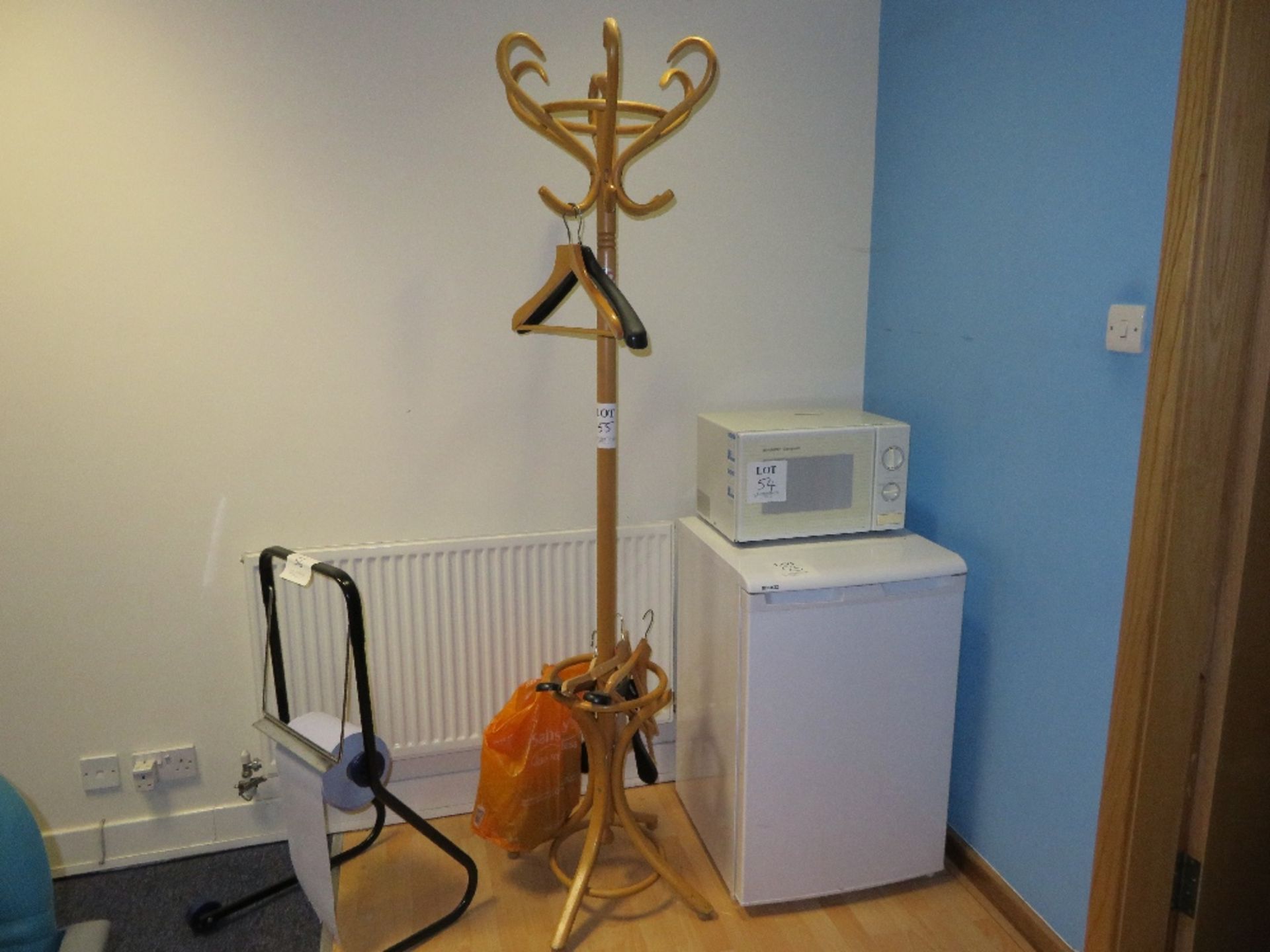 Cane Coat & Hat Stand