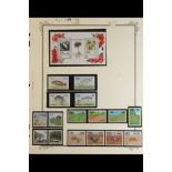 FIJI 1990-1999 NEVER HINGED MINT COLLECTION of complete sets & m/sheets includes 1991 Bicentenary