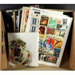 COLLECTIONS & ACCUMULATIONS POSTER STAMPS A mostly 20th Century assortment with much from