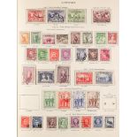 COLLECTIONS & ACCUMULATIONS COMMONWEALTH KING GEORGE 6TH COLLECTION IN 'CROWN' ALBUM with mint &