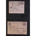 GB.QUEEN VICTORIA 1888-1901 COVERS bearing 'Jubilee' stamps (20 covers)