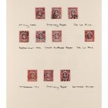 GB.EDWARD VII 1902 - 1913 FINE USED COLLECTION Neatly written up by value and printing type
