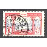 FRENCH COLONIES CAMEROUN 1915 45c violet and carmine, Yvert 48 (SG 11), very fine used. Cat €225