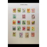 COLLECTIONS & ACCUMULATIONS FLOWERS AND PLANTS ON STAMPS 1940's to 1980's mint collection in two