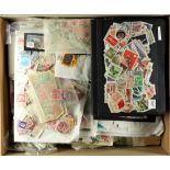 COLLECTIONS & ACCUMULATIONS INTERESTING ALL WORLD SORTER of mint & used stamps in packets & bags