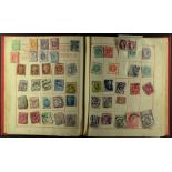 COLLECTIONS & ACCUMULATIONS CUTE LITTLE "OPPENS" ALBUM hand dated 1901 containing several 100 old