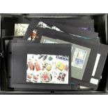 GB.ELIZABETH II MINIATURE SHEET HOARD IN BOX FILE. A duplicated hoard of mini sheets from the